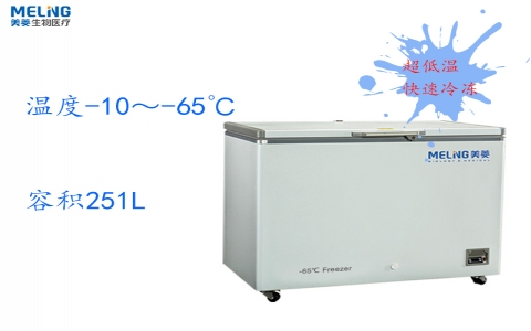 中科美菱-65℃超低溫冷凍存儲箱DW-GW251 中科美菱-65℃超低溫冷凍存儲箱DW-GW251